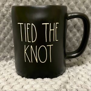 Rae Dunn TIED THE KNOT Mug